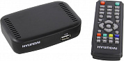 Hyundai <H-DVB460> (Full HD A/V Player, HDMI, RCA, 2xUSB2.0, DVB-T/DVB-T2/DVB-C, ПДУ)