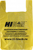 Пакет-майка Hi-Black, ПНД, жёлтый, 380x600 мм (100 шт)