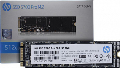 SSD 512 Gb M.2 2280 B&M 6Gb/s HP S700 Pro <2LU76AA> 3D TLC