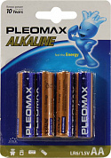 Pleomax <LR6-4BL> (Size AA, 1.5V, alkaline) <уп. 4 шт>