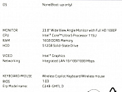 Acer Aspire C24-2 <DQ.BT5CD.002> Ultra 5 115U/16/512SSD/noOS/21.5"