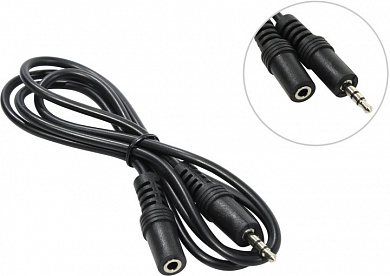 5bites <AC35J-010F> Кабель удлинительный Jack3.5-F --> Jack3.5-M 1м