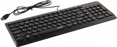 Клавиатура Genius SlimStar Q200 Black <USB> 101КЛ (31310020402)