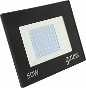 Gauss <613100350> Светодиодный прожектор (4500 люмен, 6500К, 50Вт, 200-240В)