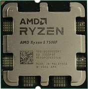 CPU AMD Ryzen 5 7500F     (100-000000597)  3.7 GHz/6core/6+32Mb/ Socket AM5