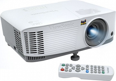 ViewSonic Projector PA503W (DLP, 3600 люмен, 22000:1, 1280x800, D-Sub, RCA, HDMI, USB, ПДУ, 2D/3D)