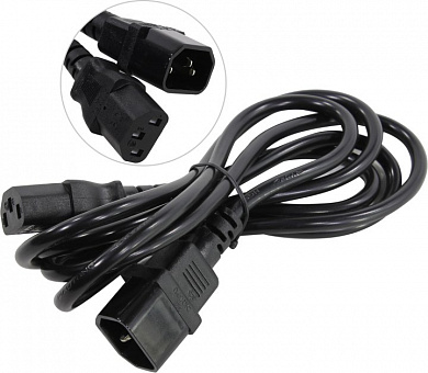 ExeGate EC-1.8P <EP280625RUS> Кабель IEC-320-C13 - IEC-320-C14 1.8м