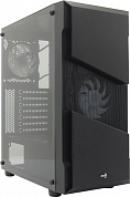 Miditower Aerocool <Menace Saturn RGB-G-BK-V1> ATX без БП