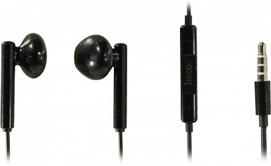 Наушники с микрофоном Hoco M64 Black (шнур 1.2 м)