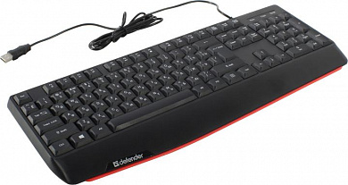 Клавиатура Defender Atom HB-546 Black <USB> 104КЛ <45546>
