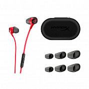 705L8AA HyperX Cloud Earbuds II Red, проводные наушники (705L8AA, CEB007)