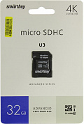 SmartBuy <SB32GBSDU1A-AD> microSDHC 32Gb UHS-I U3  A1 V30 + microSD-->SD Adapter
