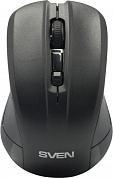 SVEN Wireless Optical Mouse <RX-270W Black> (RTL) USB 4btn+Roll