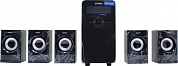 Колонки SVEN HT-201 Black (5x12W+Subwoofer 20W, дерево, Bluetooth, SD, USB, FM, ПДУ)