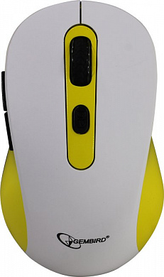 Gembird Wireless Optical Mouse <MUSW-221-Y> (RTL) USB 6btn+Roll