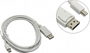 Telecom <TA681> Кабель-адаптер miniDisplayPort(M) -> DisplayPort(M) 1.8м