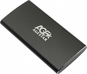 AgeStar <3UBMS2-Black> (Внешний бокс для mSATA SSD, USB3.0)