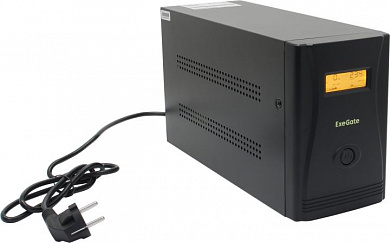 UPS 2200VA Exegate SpecialPro Smart <LLB-2200> <EP285529RUS>> LCD, защита телефонной линии/RJ45, USB