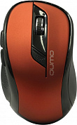 QUMO Wireless Optical Mouse <Office Line Red M62> (RTL) USB  6btn+Roll, беспроводная