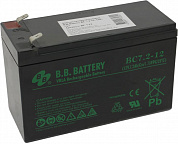 Аккумулятор B.B. Battery BC7.2-12 (12V, 7.2Ah) для UPS