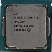 CPU Intel Core i3-9100F       3.6 GHz/4core/1+6Mb/65W/8 GT/s LGA1151