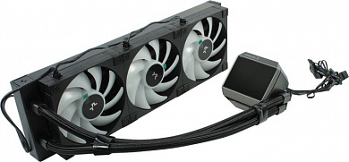 Deepcool <R-LX750-BKADSNC-G-1> MYSTIQUE 360 ARGB вод.охл(4пин,115x/1200/1700/AM4/AM5,38.71дБ,600-2400об/мин)
