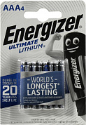 Energizer ULTIMATE <273267> (FR03) Size "AAA", 1.5V, Lithium <уп. 4 шт>