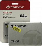 SSD 64 Gb SATA 6Gb/s Transcend SSD370S <TS64GSSD370S> 2.5" MLC