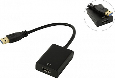 KS-is <KS-488> Кабель-адаптер USB3.0 -> HDMI 19F