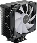 PCCooler Paladin EX400 ARGB (Plus) (4пин, 1700/1200/115x/AM4, 28.6дБ, 800-1800 об/мин, Al+тепл.трубки)