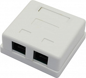 Розетка внешняя двойная RJ-45 кат.5(e)