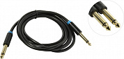 Vention <BAABG> Кабель Jack6.3-M --> Jack6.3-M 1.5м