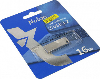 Netac <NT03UM1N-016G-32PN> USB3.2 Flash Drive 16Gb (RTL)