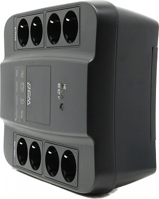 UPS 850VA PowerCom Spider <SPD-850N Euro Black>