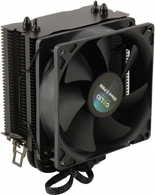 GELID <CC-BlackFrore-01-A> BlackFrore (4пин,775/115x/1200/1366/AM4-FM1 25.5дБ,900-2000об/мин,Al+тепл.тр.)