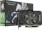 6Gb <PCI-E> GDDR6 Gainward <RTX3050 PEGASUS> (RTL) DVI+HDMI+DP <GeForce RTX3050>