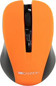 CANYON Wireless Optical Mouse <CNE-CMSW1O> Orange (RTL) USB  4btn+Roll
