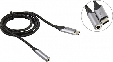 Vention <BGMHF> Кабель-адаптер USB-C --> Jack3.5-F 1м