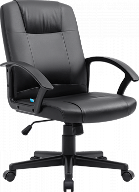 DEFENDER 64314 Офисное кресло Paris Черный,PU,3класс