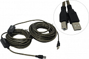 Кабель активный с усилителем USB 2.0 A-->B 15м
