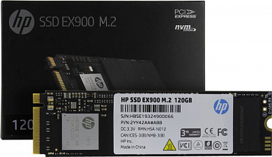 SSD 120 Gb M.2 2280 M HP EX900 <2YY42AA> 3D TLC