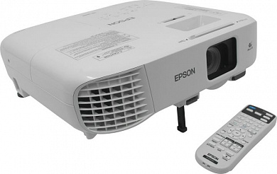 EPSON MultiMedia Projector EB-982W (3xLCD, 4200 люмен, 16000:1, 1280x800, D-Sub, HDMI, RCA, LAN, USB, ПДУ)