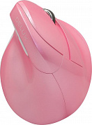 DELUX Wireless&Bluetooth Vertical Mouse <M618Mini Pink> (RTL) USB 6btn+Roll