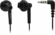 Наушники с микрофоном Panasonic RP-TCM55GC-K <Black> (шнур 1.2м)