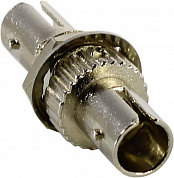 Hyperline <FA-S00Z-ST/ST-N/BK-SL> Оптический проходной адаптер ST-ST, SM/MM, simplex <243942>