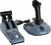 Джойстик ThrustMaster TCA Officer Pack Airbus edition  (17кн., 8-поз. перекл, 2 РУД 16 кн., USB) <2960842>