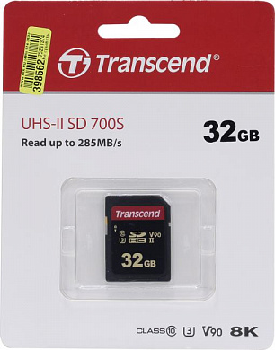 Transcend <TS32GSDC700S> SDHC 32Gb UHS-II U3 V90