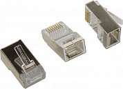 Vention <IDCR0-10> RJ-45 Коннектор экранированный Кат.6 (уп-ка 10шт)