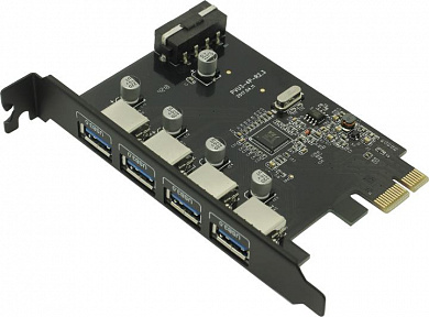 Orico <PVU3-4P> (RTL) PCI-Ex1, USB3.0, 4port-ext