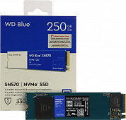 SSD 250 Gb M.2 2280 M WD Blue SN570 <WDS250G3B0C> 3D TLC